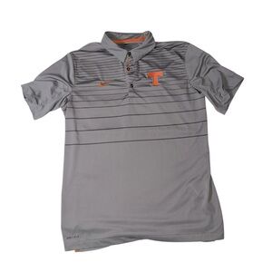 Nike Men's Dri-Fit Gray Polo Shirt